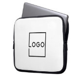 Benutzerdefiniertes Firmenlogo Laptopschutzhülle (Vorderseite Links)