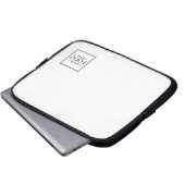 Benutzerdefiniertes Firmenlogo Laptopschutzhülle (Vorne Knopf)