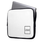 Benutzerdefiniertes Firmenlogo Laptopschutzhülle (Vorderseite Links)