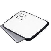 Benutzerdefiniertes Firmenlogo Laptopschutzhülle (Vorne Knopf)