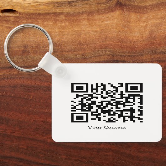 Benutzerdefiniertes Firmenlogo - Logo und Slogan h Schlüsselanhänger (Rückseite)