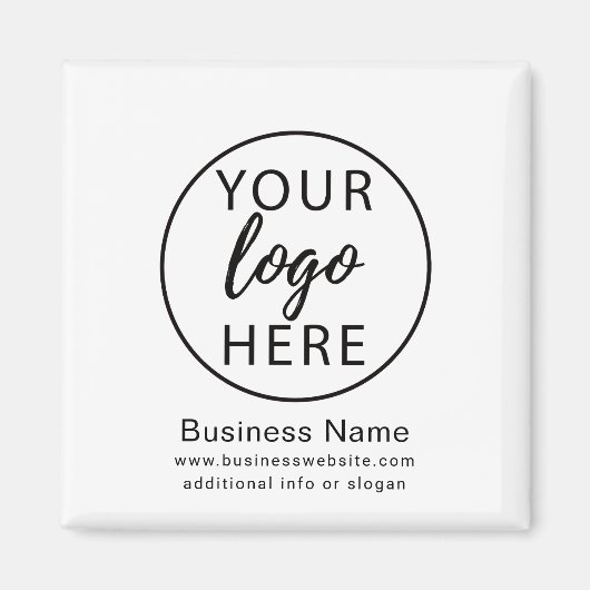 Benutzerdefiniertes Firmenlogo Magnet (Vorne)