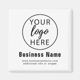 Benutzerdefiniertes Firmenlogo Magnet