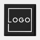 Benutzerdefiniertes Firmenlogo Magnet (Vorne)