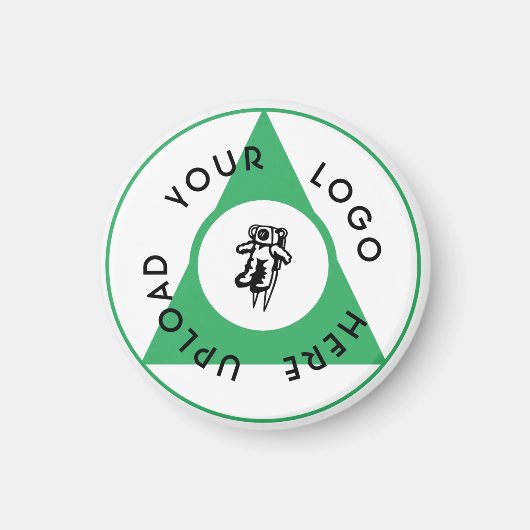 Benutzerdefiniertes Firmenlogo Magnet (Vorne)