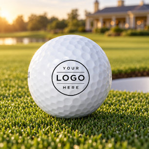 Benutzerdefiniertes Firmenlogo Markenunternehmen Golfball