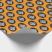 Benutzerdefiniertes Firmenlogo Markenwerbegeschenk Geschenkpapier (Ecke)