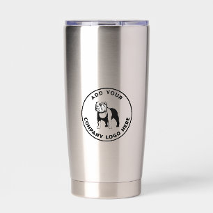 Benutzerdefiniertes Firmenlogo Minimalistische Mit Thermobecher