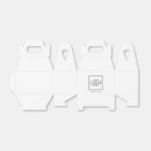 Benutzerdefiniertes Firmenlogo mit benutzerdefinie Geschenkschachtel (Ungefaltet)