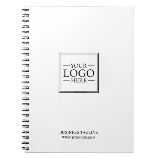 Benutzerdefiniertes Firmenlogo mit benutzerdefinie Notizblock (Vorderseite)