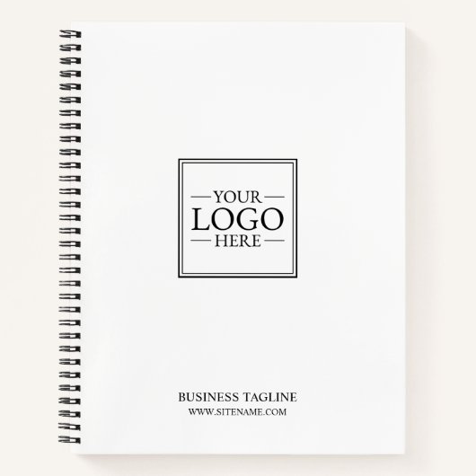 Benutzerdefiniertes Firmenlogo mit benutzerdefinie Notizblock (Vorderseite)