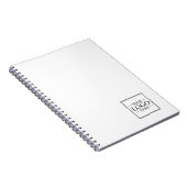 Benutzerdefiniertes Firmenlogo mit benutzerdefinie Notizblock (Rechte Seite)