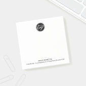 Benutzerdefiniertes Firmenlogo mit benutzerdefinie Post-it Klebezettel