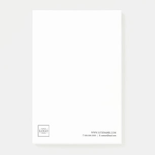 Benutzerdefiniertes Firmenlogo mit benutzerdefinie Post-it Klebezettel