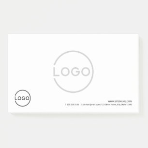 Benutzerdefiniertes Firmenlogo mit individuellem T Post-it Klebezettel