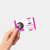 Benutzerdefiniertes Firmenlogo Mitarbeiter Foto Bl Ausweis (Handheld)