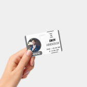 Benutzerdefiniertes Firmenlogo Mitarbeiter Foto Bl Ausweis (Handheld)