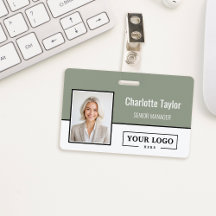 Benutzerdefiniertes Firmenlogo Mitarbeiterfoto