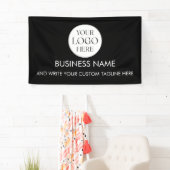 Benutzerdefiniertes Firmenlogo Modern Professionel Banner (Insitu)