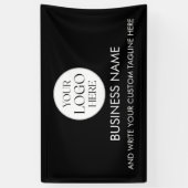 Benutzerdefiniertes Firmenlogo Modern Professionel Banner (Vertikal)