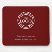 Benutzerdefiniertes Firmenlogo Mousepad (Vorne)