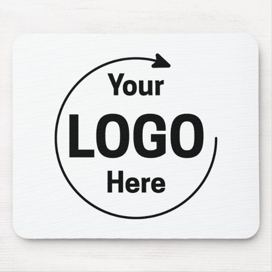 Benutzerdefiniertes Firmenlogo Mousepad (Vorne)