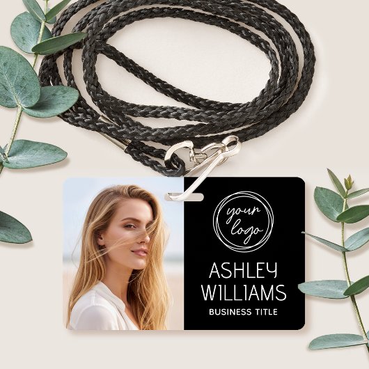 Benutzerdefiniertes Firmenlogo Name Mitarbeiter Sc Ausweis