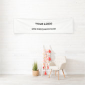 Benutzerdefiniertes Firmenlogo | Name und Slogan Banner (InSitu)