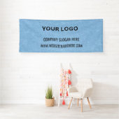 Benutzerdefiniertes Firmenlogo | Name und Slogan Banner (Insitu)