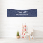 Benutzerdefiniertes Firmenlogo | Name und Slogan Banner (InSitu)