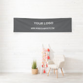 Benutzerdefiniertes Firmenlogo | Name und Slogan Banner (InSitu)