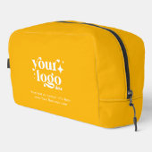 Benutzerdefiniertes Firmenlogo Niedlich Stilvoll C Waschbeutel (Rechte Ecke)