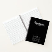 Benutzerdefiniertes Firmenlogo Notizblock (Innenseite)
