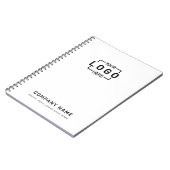 Benutzerdefiniertes Firmenlogo Notizblock (Linke Seite)