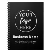 Benutzerdefiniertes Firmenlogo Notizblock (Vorderseite)