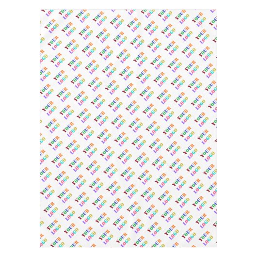 Benutzerdefiniertes Firmenlogo oder Foto - Farbe Tischdecke (Vorderseite)