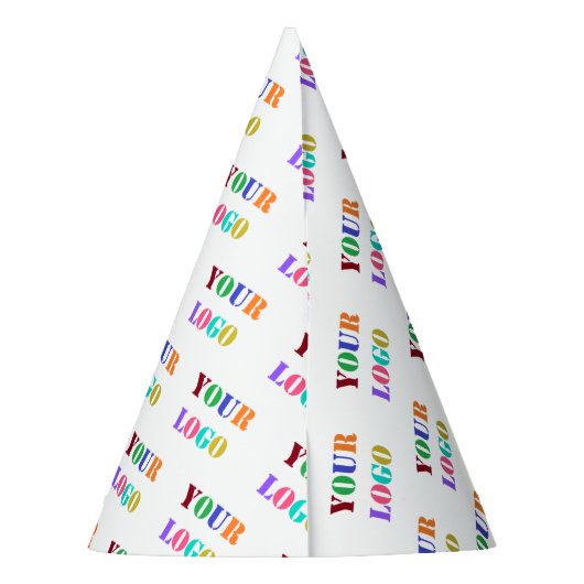 Benutzerdefiniertes Firmenlogo oder Foto Werbeakti Partyhütchen (Rückseite)