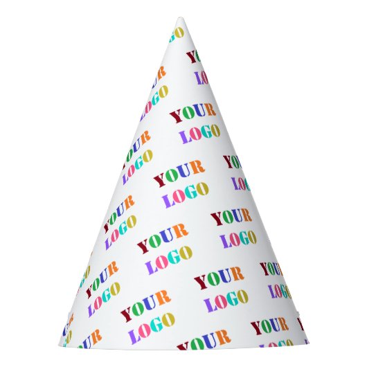 Benutzerdefiniertes Firmenlogo oder Foto Werbeakti Partyhütchen (Vorderseite)