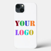 Benutzerdefiniertes Firmenlogo oder Personalisiert Case-Mate iPhone Hülle (Rückseite)