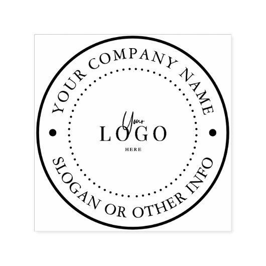 Benutzerdefiniertes Firmenlogo Permastempel (Design)