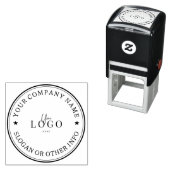 Benutzerdefiniertes Firmenlogo Permastempel (Beispiel)