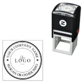 Benutzerdefiniertes Firmenlogo Permastempel (Beispiel)