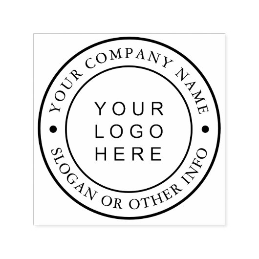 Benutzerdefiniertes Firmenlogo Permastempel (Design)