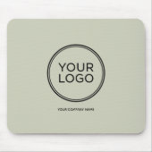 Benutzerdefiniertes Firmenlogo personalisiert Mousepad (Vorne)