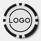 Benutzerdefiniertes Firmenlogo Pokerchips (Vorderseite)