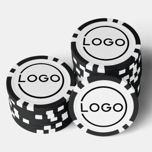 Benutzerdefiniertes Firmenlogo Pokerchips (Stapel)