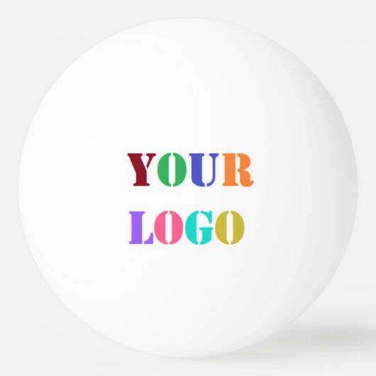 Benutzerdefiniertes Firmenlogo Pong Ball für Ihr U Tischtennisball (Vorderseite)
