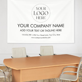 Benutzerdefiniertes Firmenlogo Professional Banner