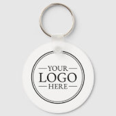 Benutzerdefiniertes Firmenlogo Schlüsselanhänger (Vorderseite)