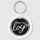 Benutzerdefiniertes Firmenlogo Schlüsselanhänger (Vorderseite)